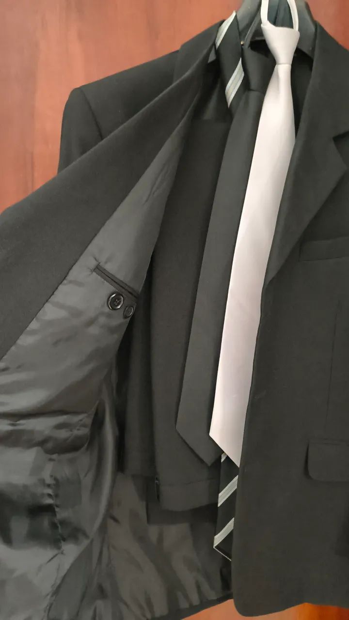 Conjunto Paletó, Calça e 3 gravatas - Foto 2