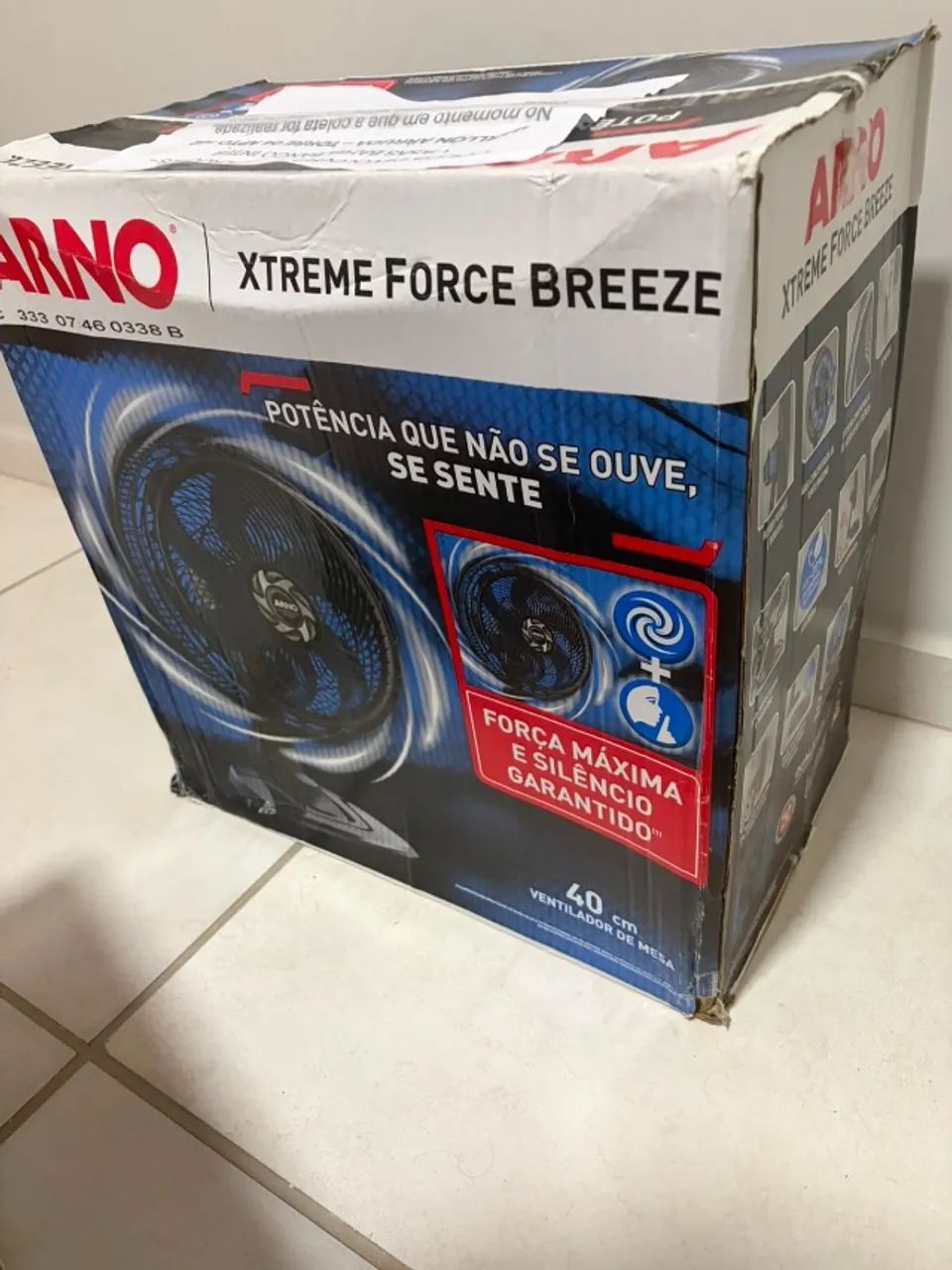 VENTILADOR ARNO XTREME FORCE 40 cm