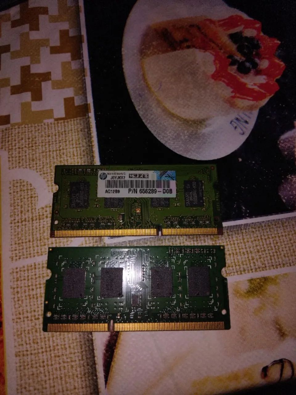 2x de Memoria Ram pra notebook 