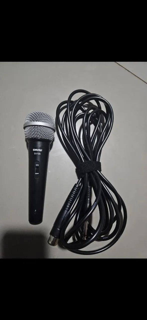 Kit mesa de som + microfone shure!!! - Foto 2