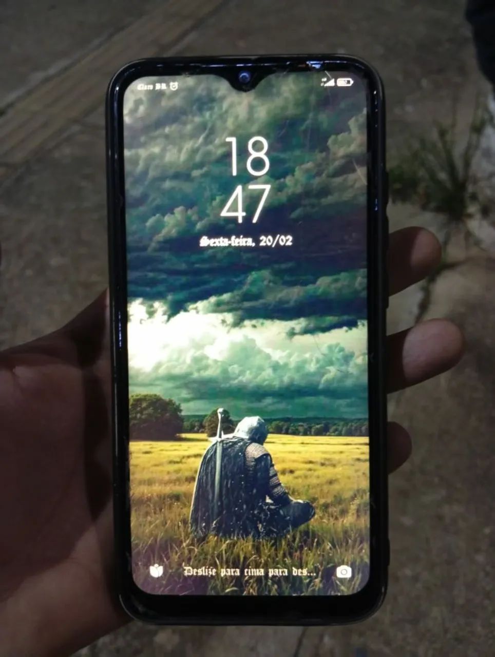 R$250 Smartphone Note 08 Com defeito 