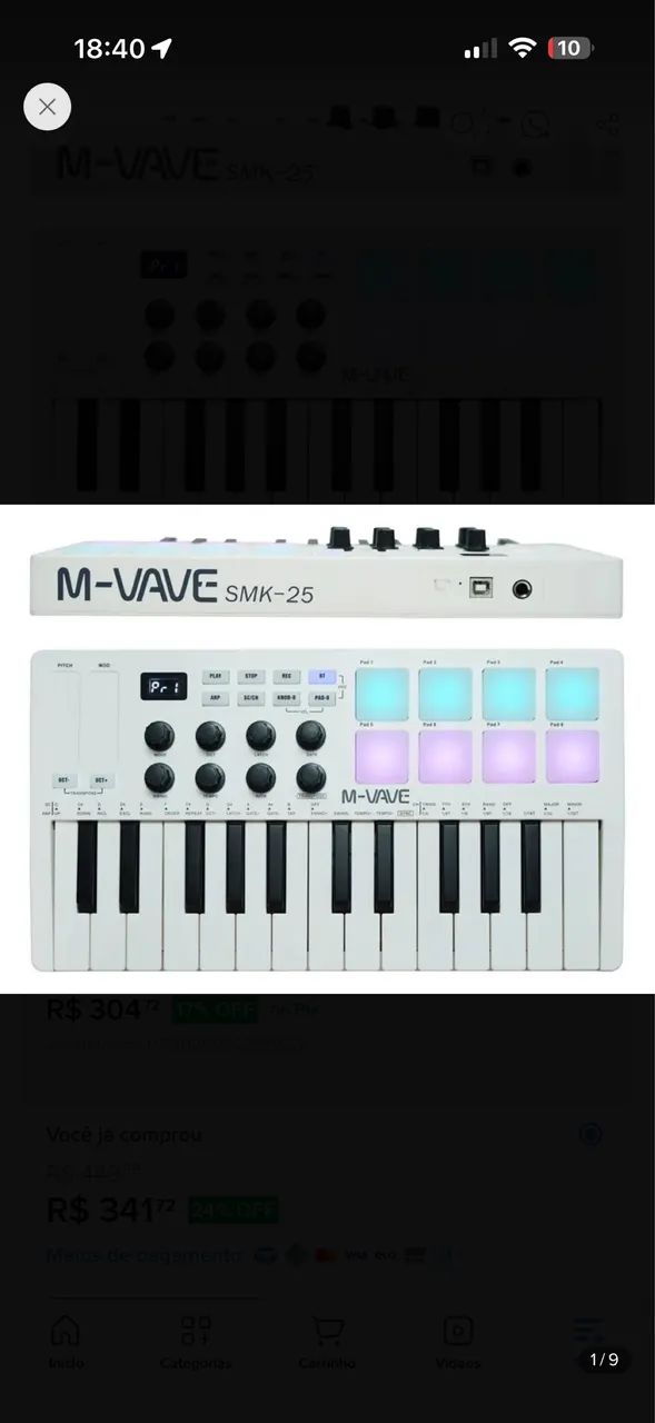 KIT ESTÚDIO DE PRODUÇÃO MUSICAL 
