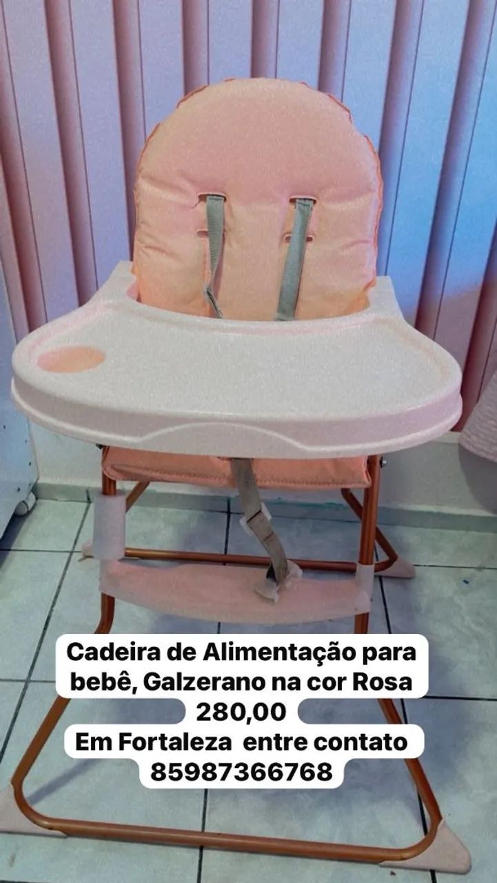Cadeirinha de alimentação, bebê conforto  