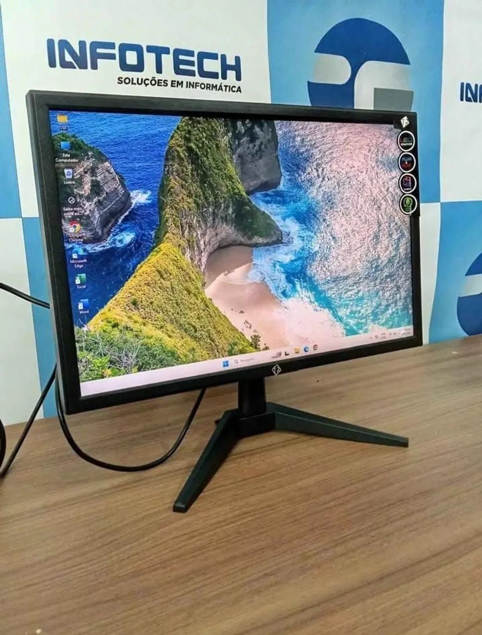 Monitor 19" Novo HDMI