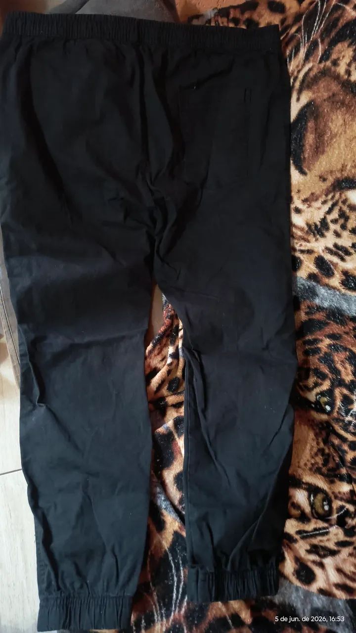 Calça Jogger blursterl GG XG ótimo estado bem larga  - Foto 3