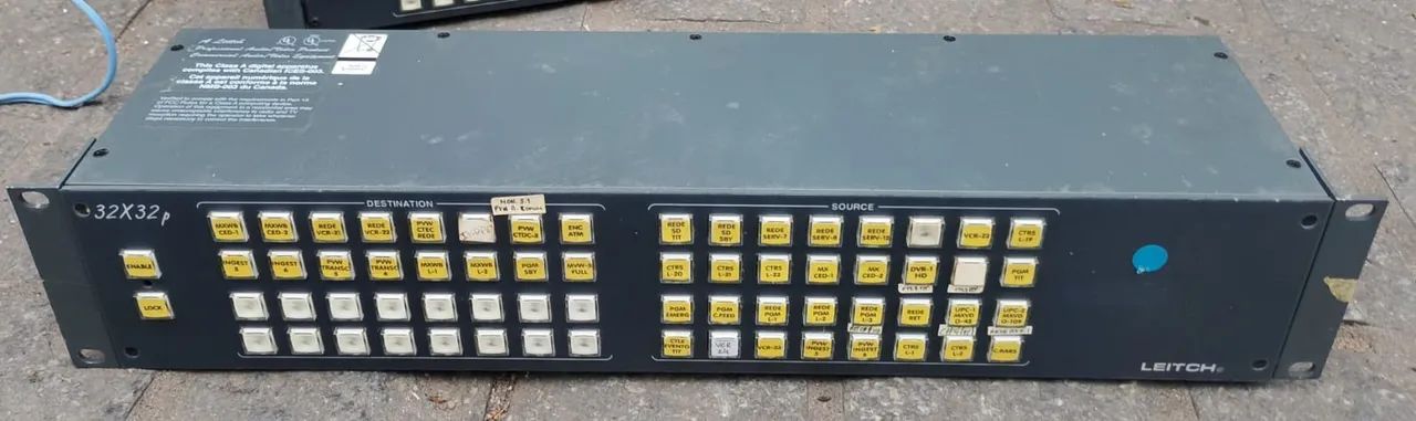 Painel de controle programável Leitch 32X32p