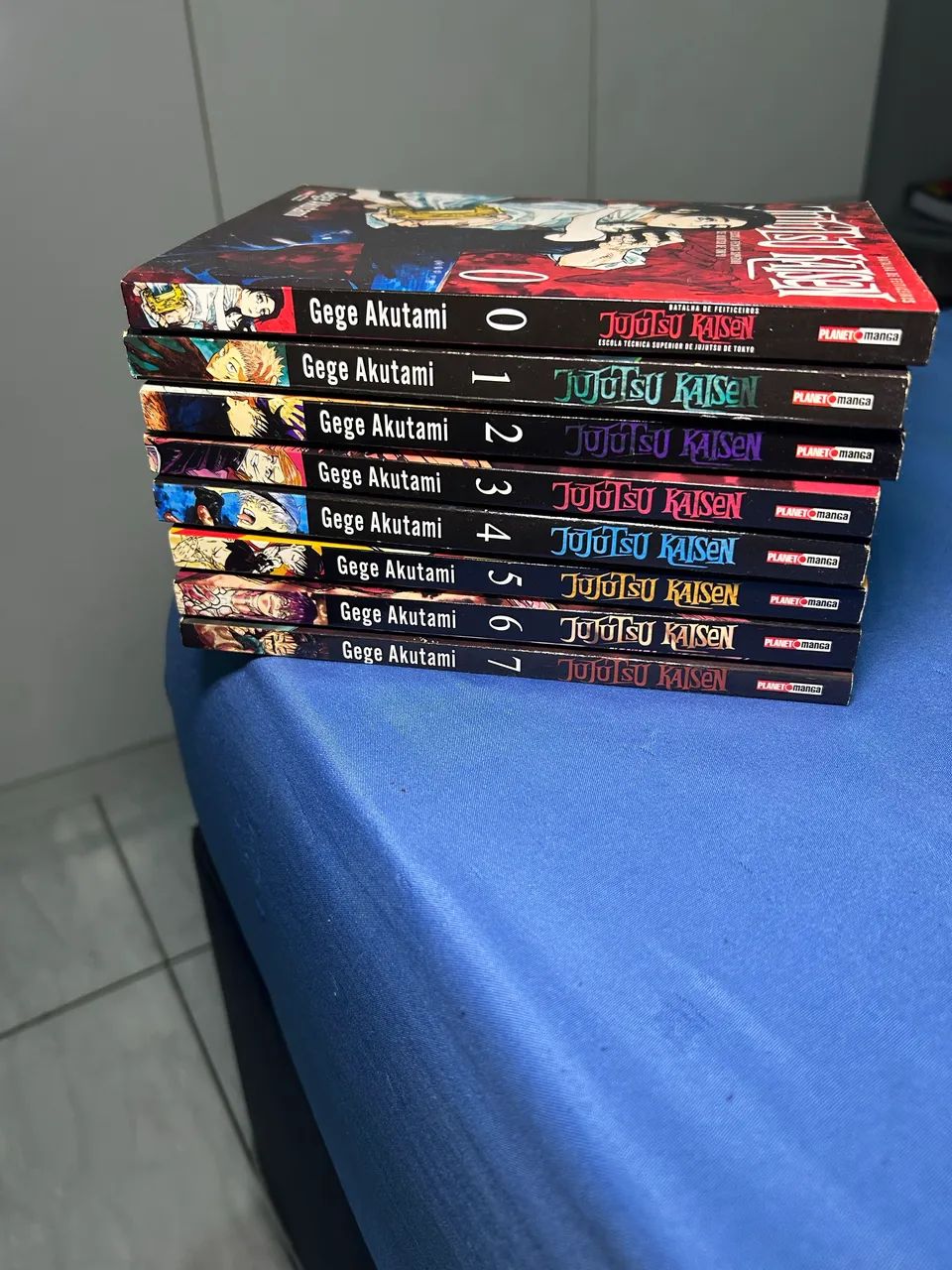 MANGÁ JUJUTSU KAISEN (0 AO 7) - Livros e revistas - Caixa D'Água