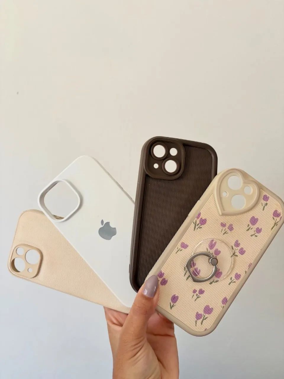 Kit com 5 Capinhas para iPhone 15 | Modelos Variados - Foto 2