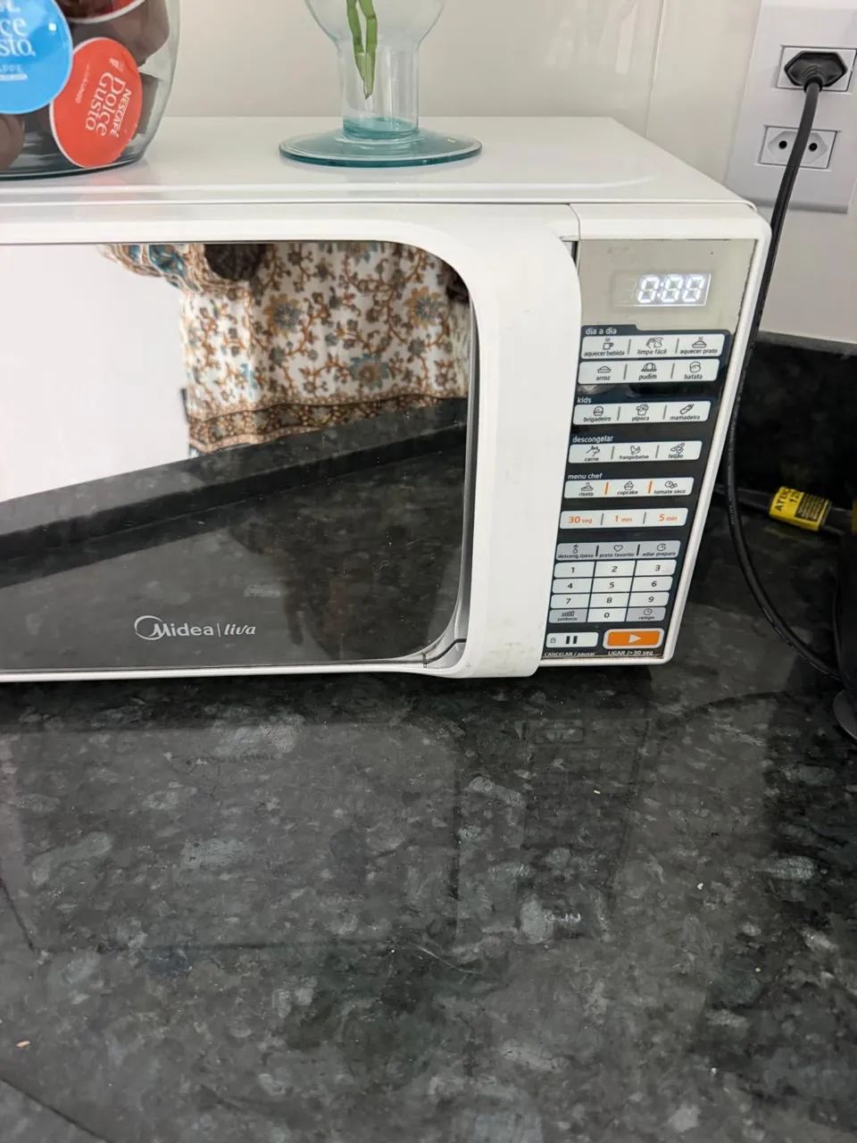 Microondas midea branco espelhado  - Foto 2