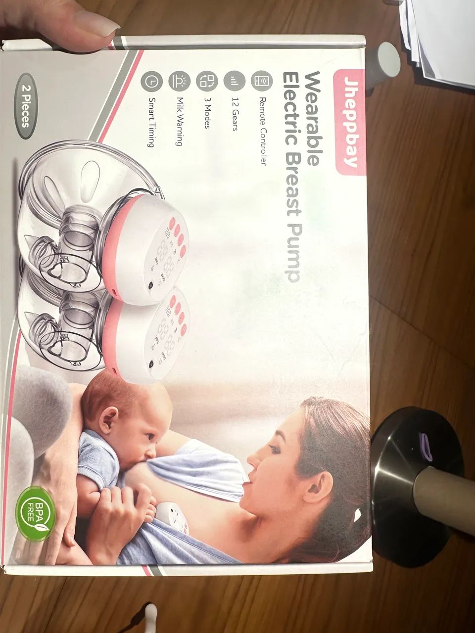 Bomba elétrica de tirar leite