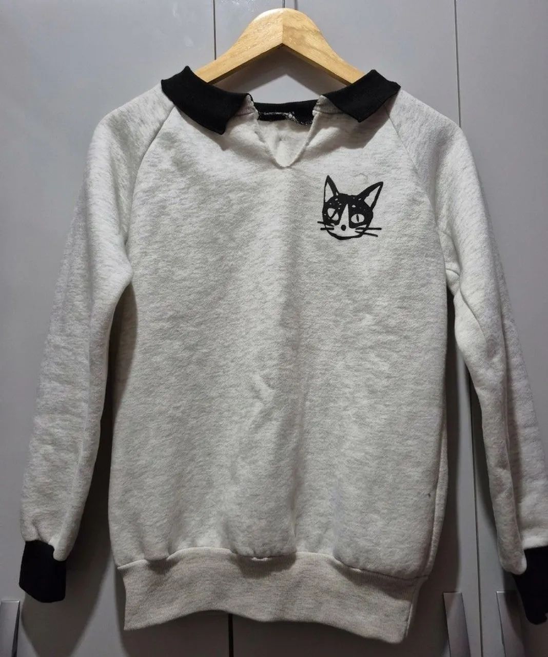 Blusa Cardigã gatinho M