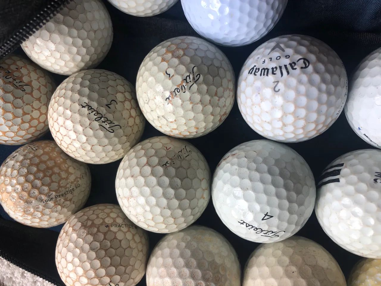 Bolas de Golfe Marcas Variadas com Bolsa - Foto 2