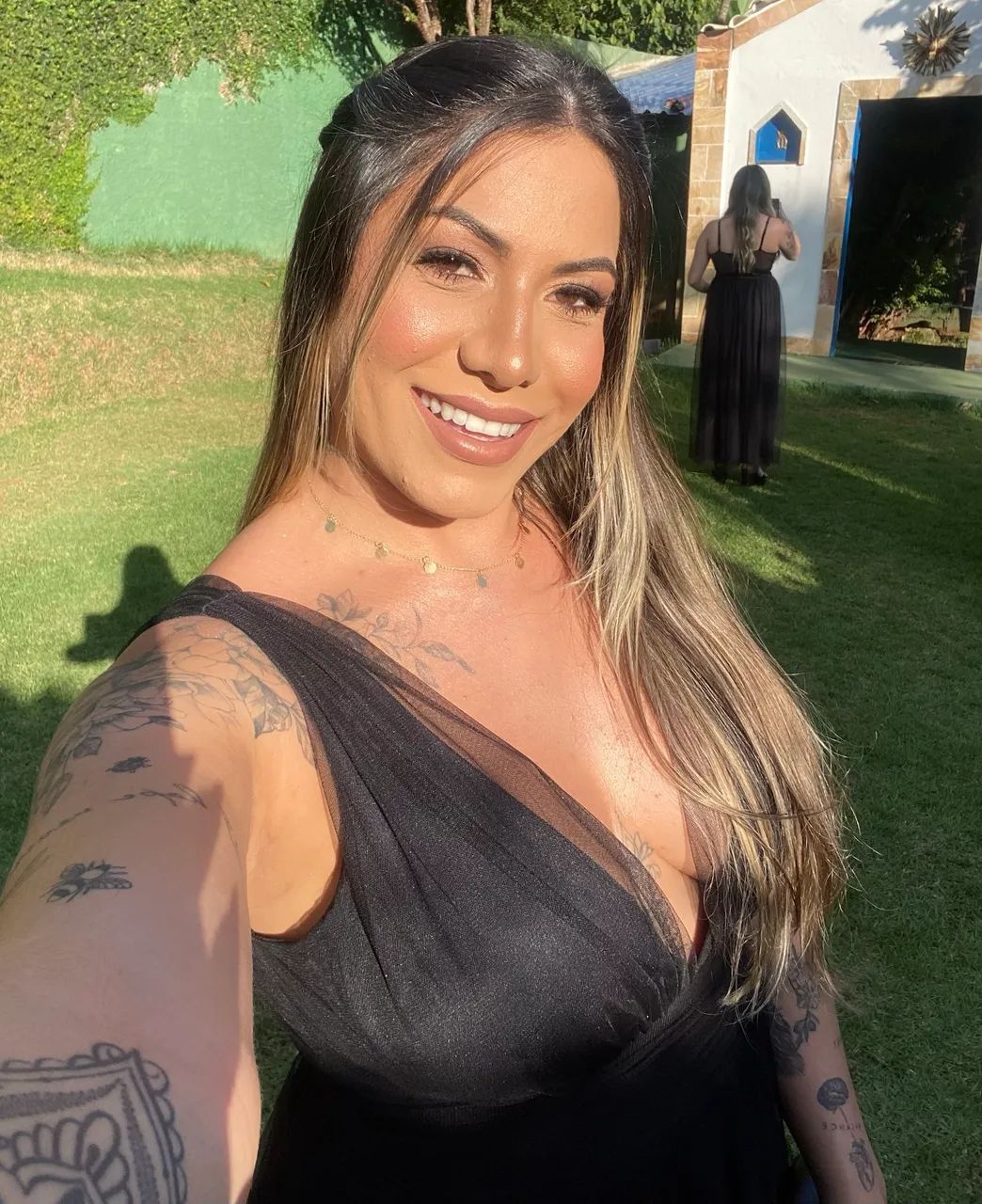 Vestido de festa impecável 42/44 (passo cartão) - Foto 2