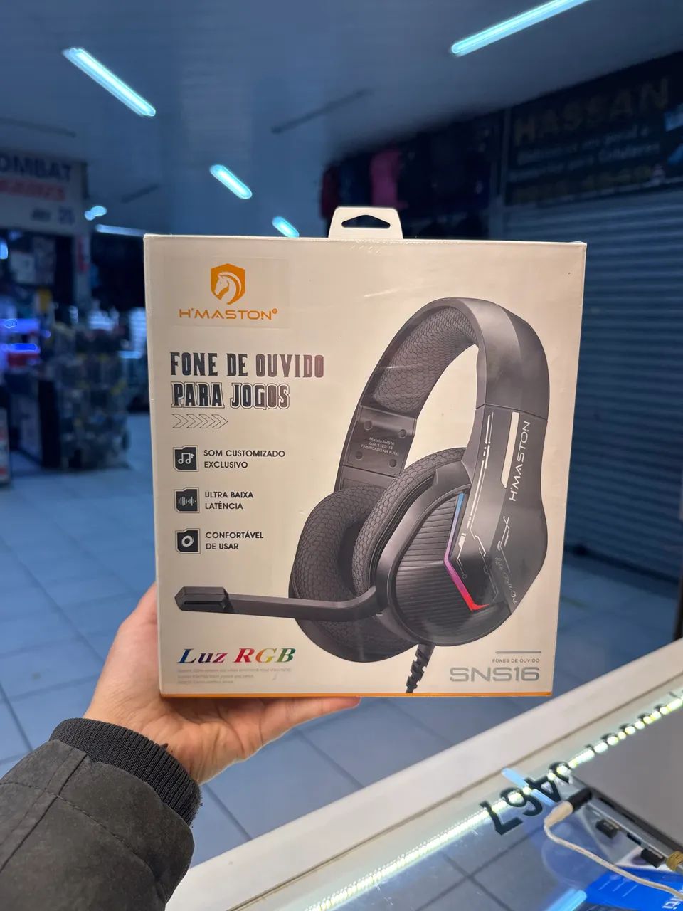 Fone de Ouvido Para Jogos 