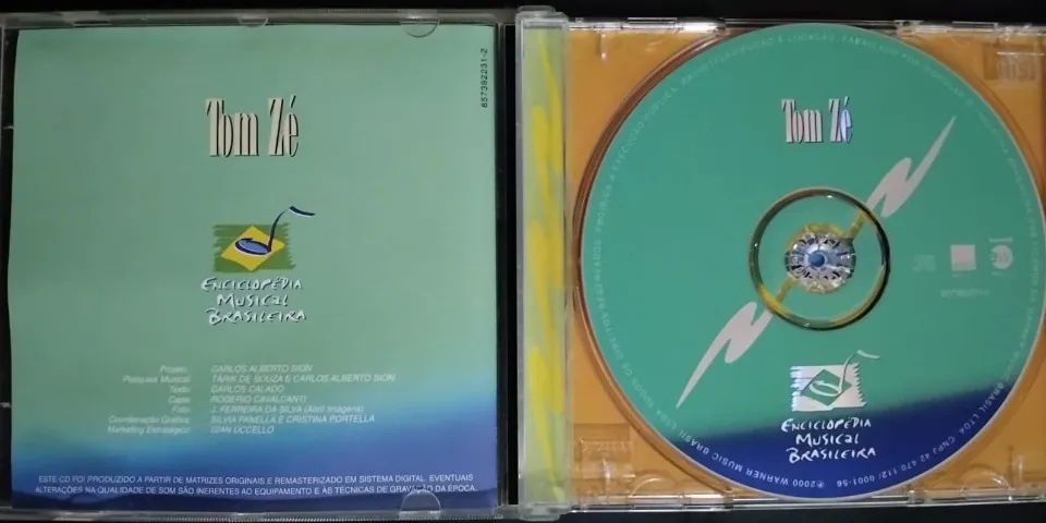 CD Tom Zé: Enciclopédia Musical Brasileira - Ano2000 - Foto 3