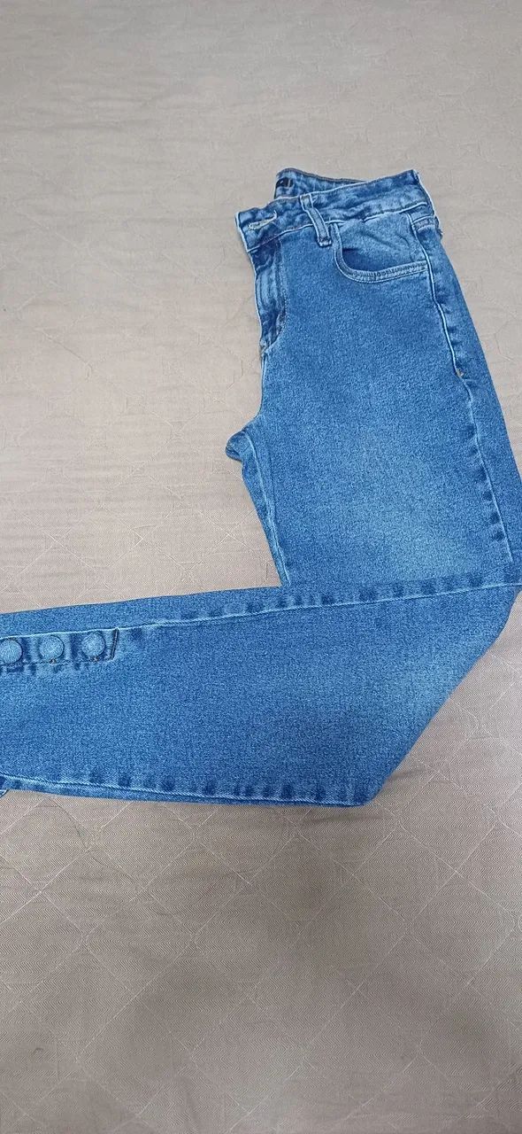Calça jeans 38 fem Marfino, nova - Foto 2