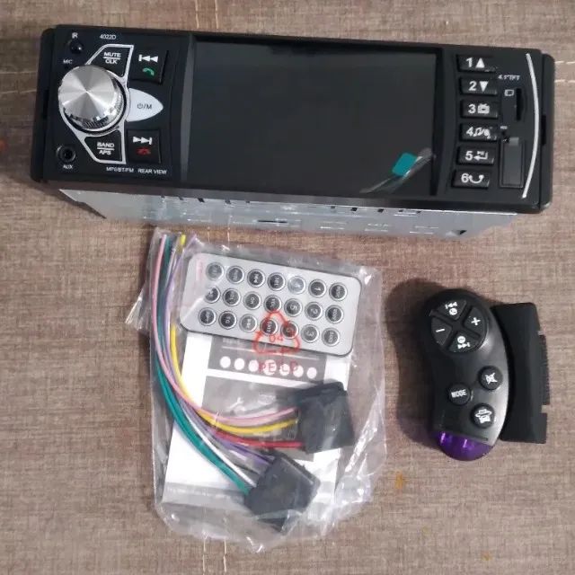 Rádio Multimídia Mp5 4.1 polegadas 1din novo - Foto 2