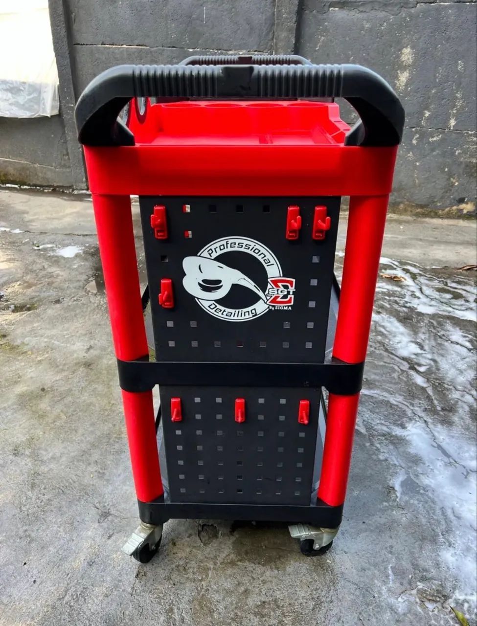 Carrinho Detailers  SGT RED & SHINE - Foto 2