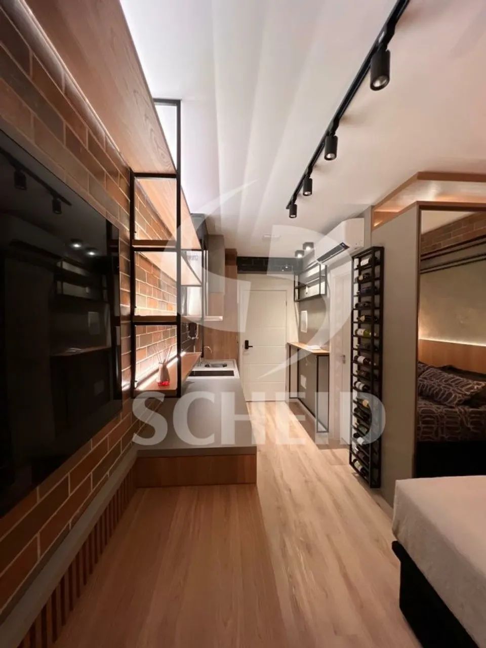 Studio mobiliado a 30 passos do Metrô Brooklin para locação - Foto 5