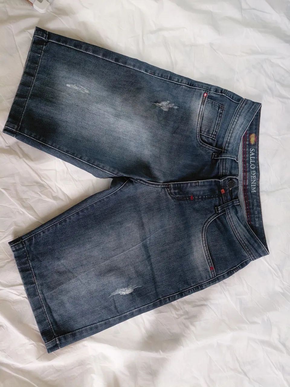 Bermudas jeans/moleton - Foto 3