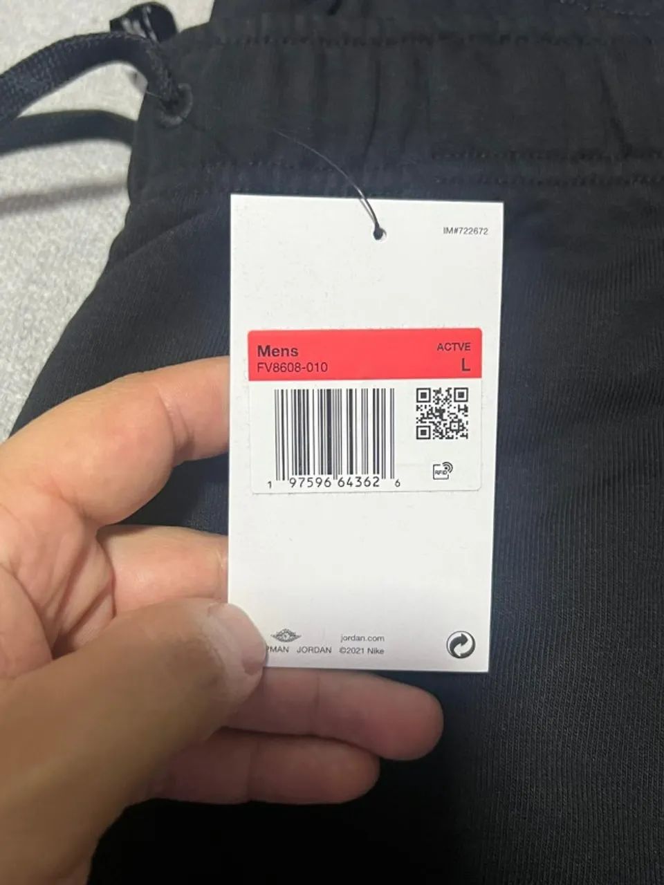 Calça Air Jordan Jumpman Dri-Fit Black 100% Original - Foto 3