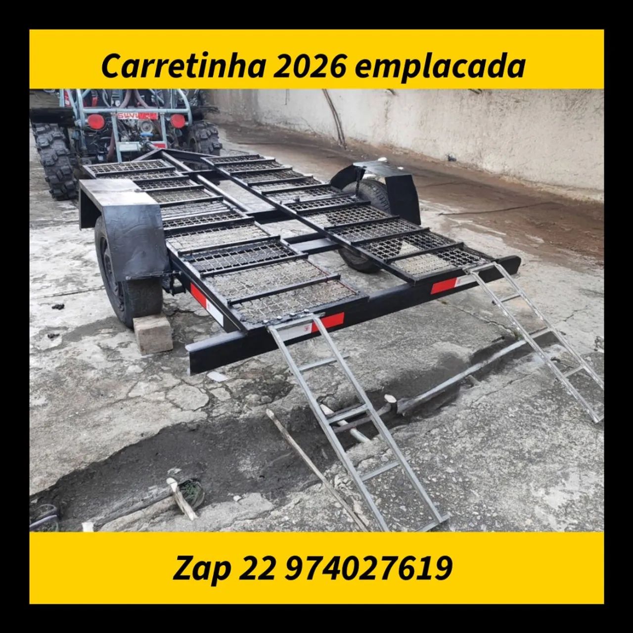  carretinha. Prancha nova