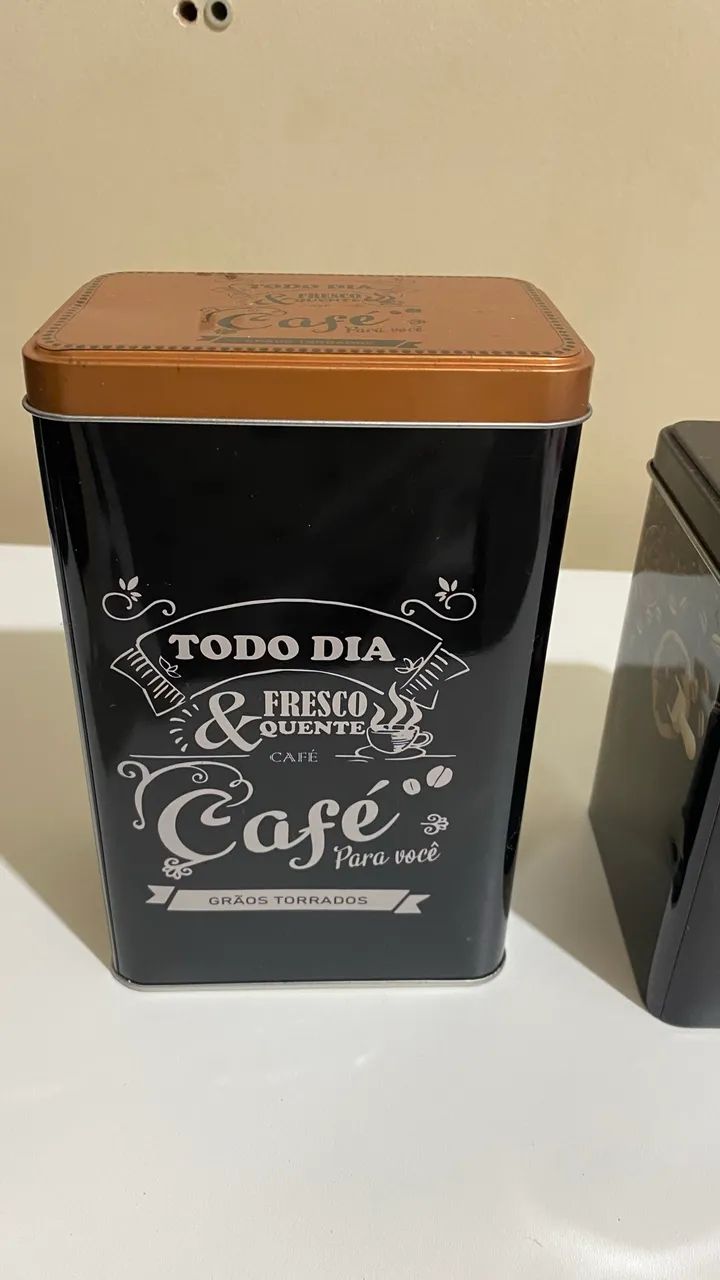 Kit latas para café  - Foto 5