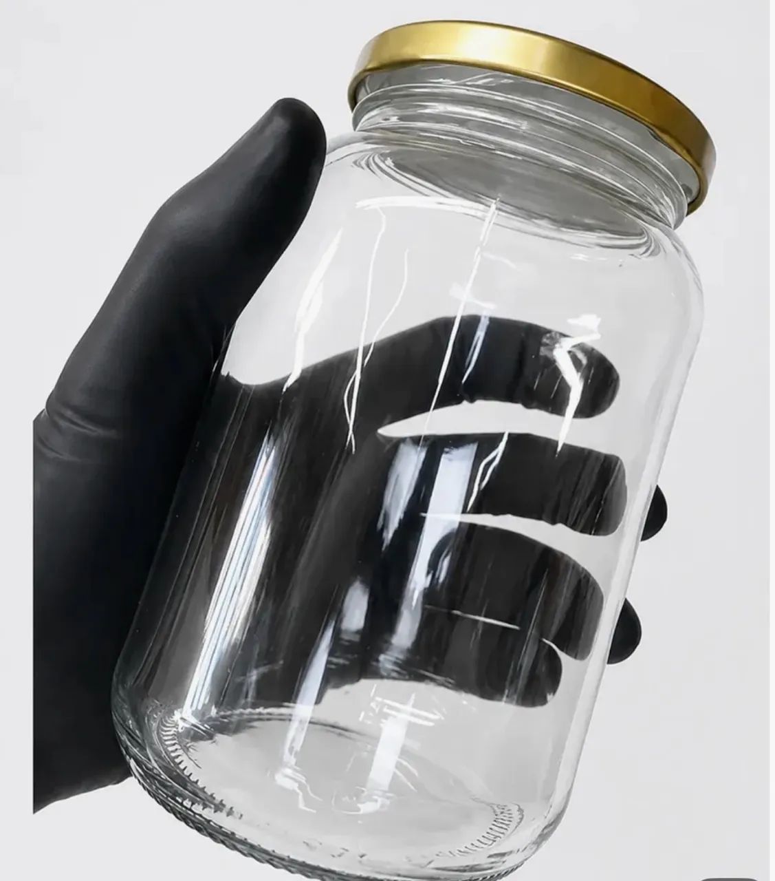 Potes de 250ml em vidro com tampa e lacre - Foto 2