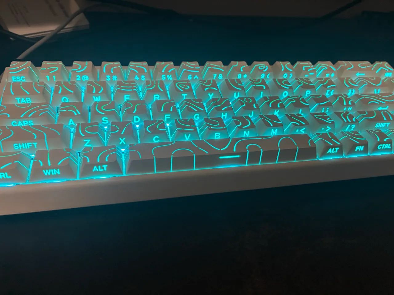 Teclado magnético AULAHERO68HE - Foto 2