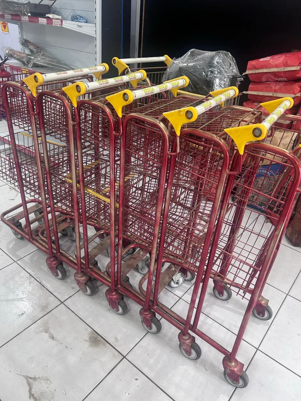 KIT CARINHO E CESTINHA PARA MERCADO - Foto 3