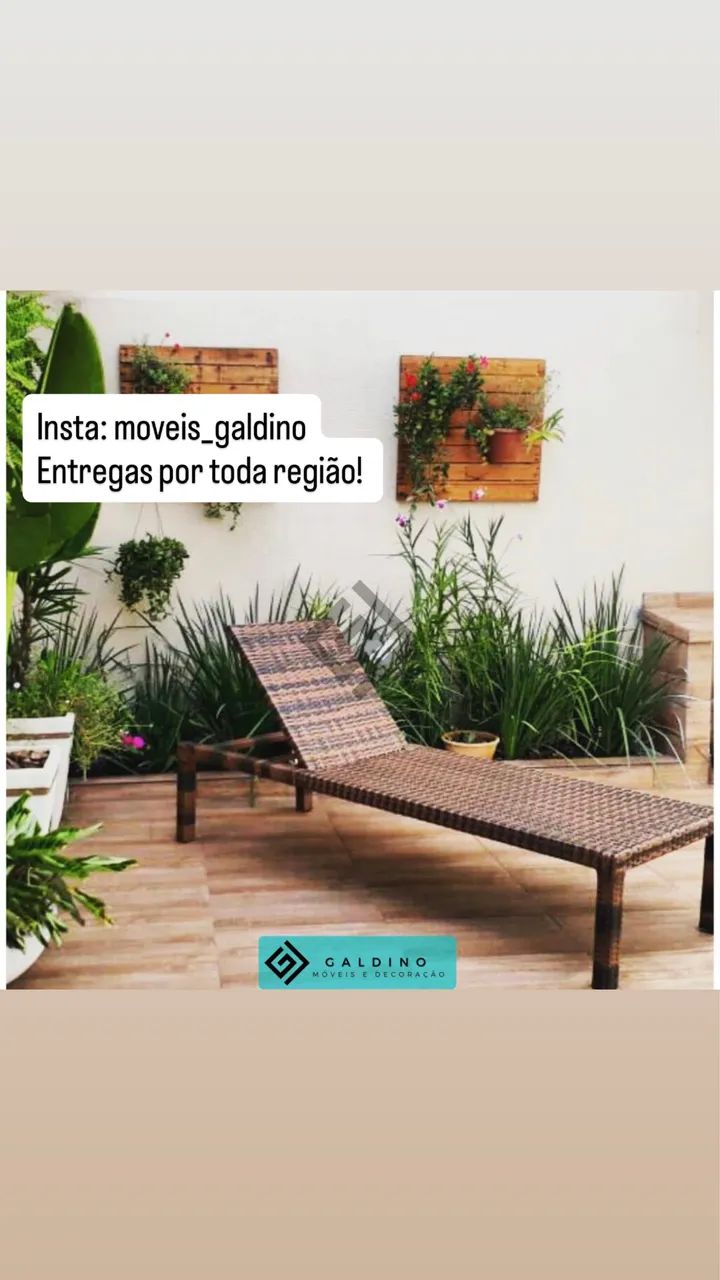 Espreguiçadeira/ cadeira de piscina  - Foto 2