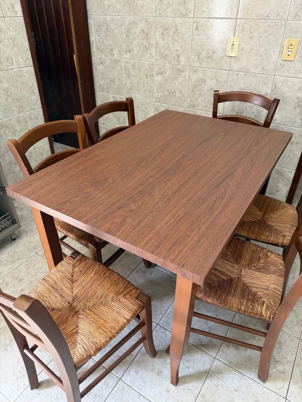 Mesa jantar + 6 cadeiras - Foto 4