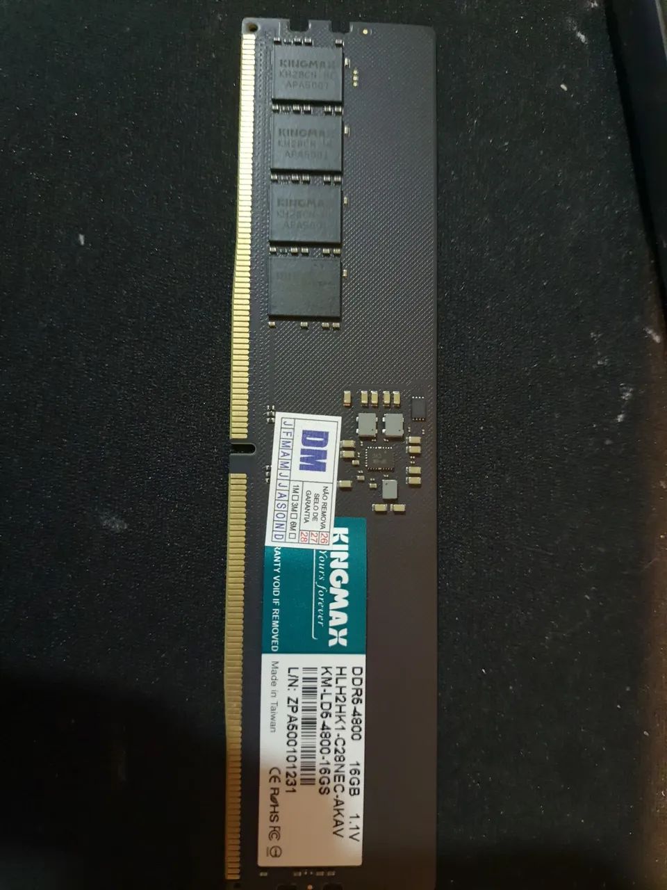 Memoria RAM DDR5 16GB 4800MHZ - Foto 2