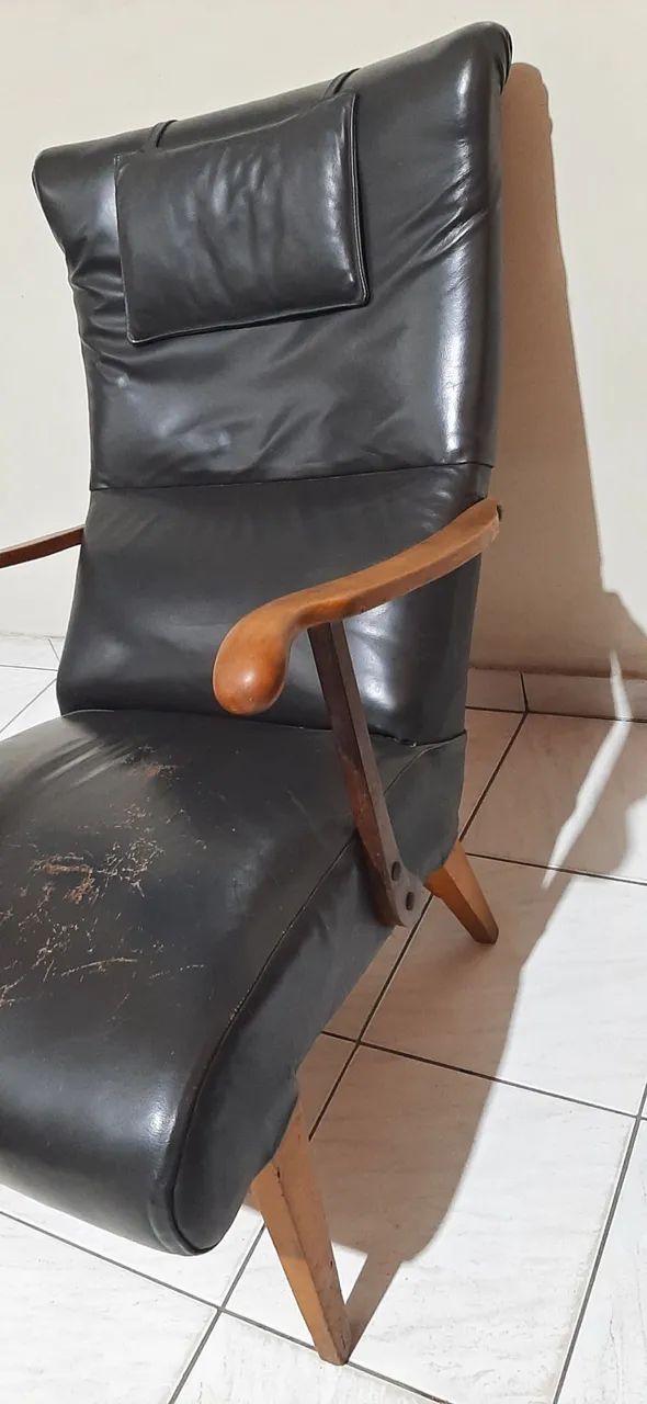 Vendo poltrona rústica em couro..... - Foto 2