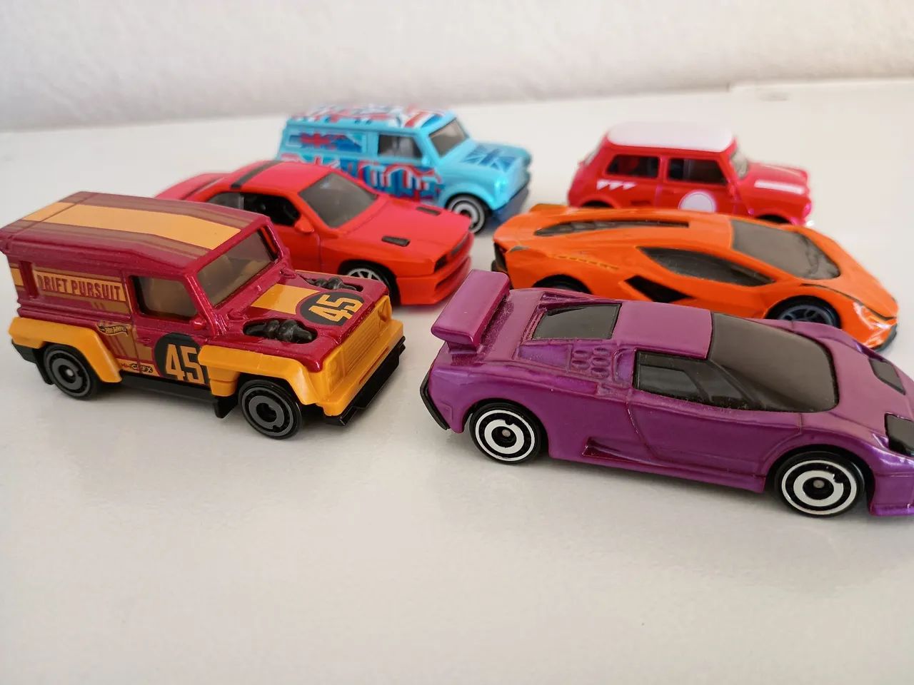 Lote Hot Wheels Loose - Maserati, Lamborghini, Bugatti e Mini - Foto 4