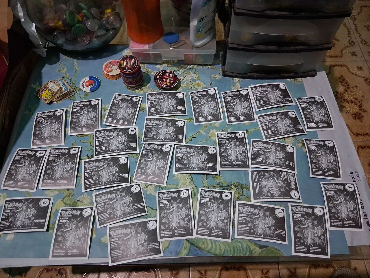 Lote de Figurinhas Pokemon Advanced Panini - Foto 2