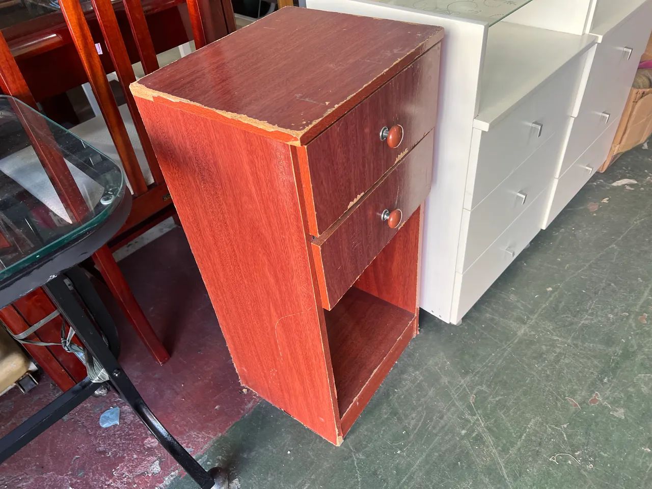 Mesa de Cabeceira com 2 Gavetas - Foto 5