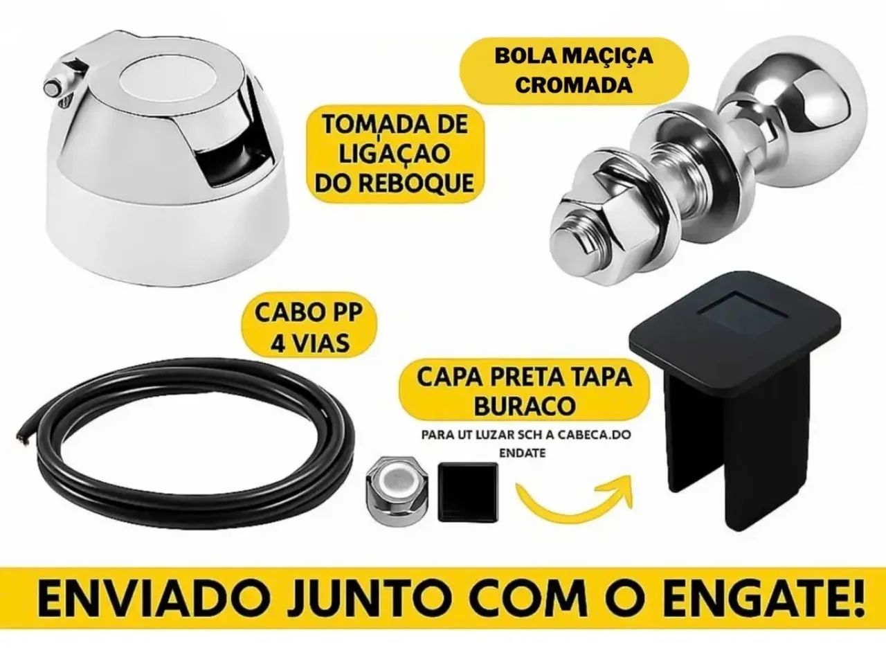 Engate reboque Hilux 2017-2020 - Foto 2