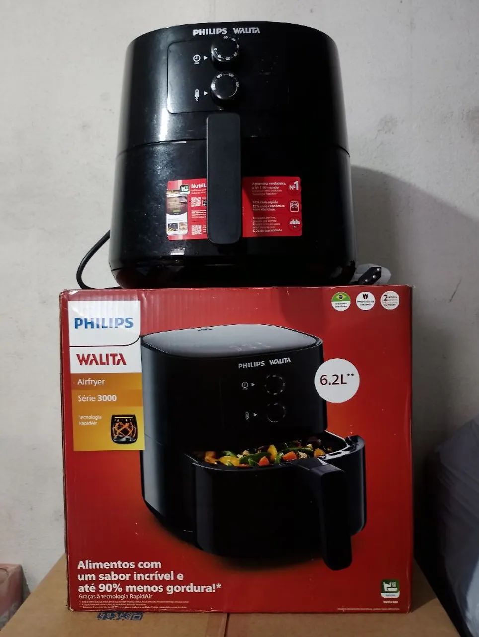 Airfryer Grande Capacidade 6.2 Litros  - Foto 2
