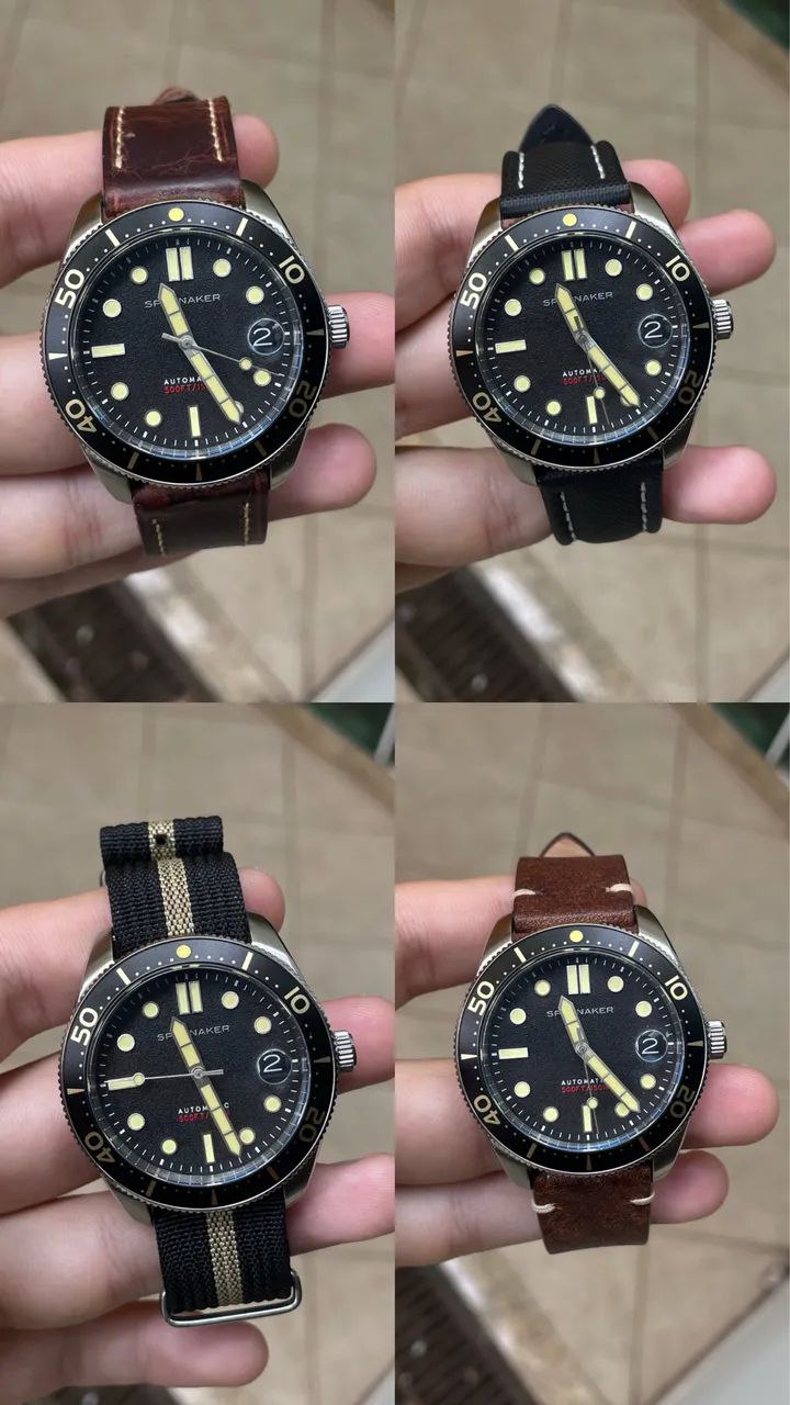 Relógio Spinnaker Croft 40mm diver - Foto 3