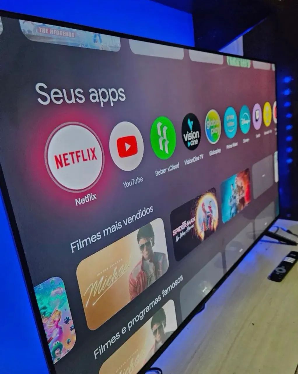 TCL 65 polegadas TELÃO DE CINEMA,imagem 4K,assistente de voz ,Alexa,plataforma Xbox - Foto 3