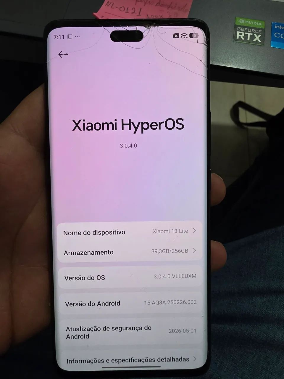 Smartphone Xiaomi 13 Lite 256gb de armazenamento - Foto 5