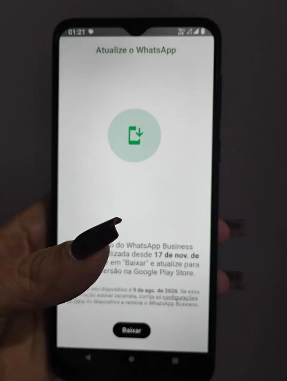Celular Moto E13 em perfeito estado! Sem arranhões. - Foto 5