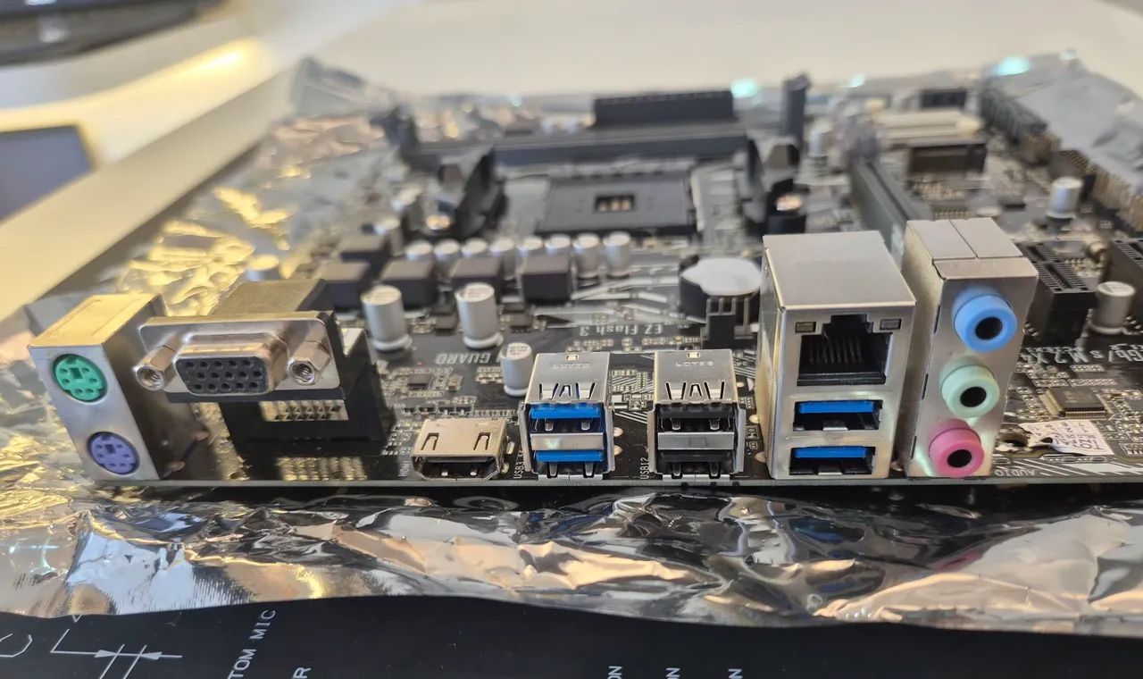 Placa Mãe AM4 Asus Prime A320M-K/BR - Foto 2