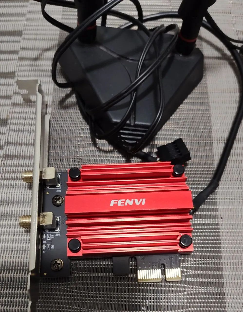 Placa wi-fi 6e pcie axe3000 fênvi 2.4 5 6ghz - Foto 2
