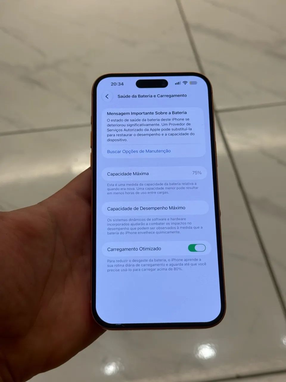 14 pro max 128gb ? 17 pro max carcaça - Foto 4