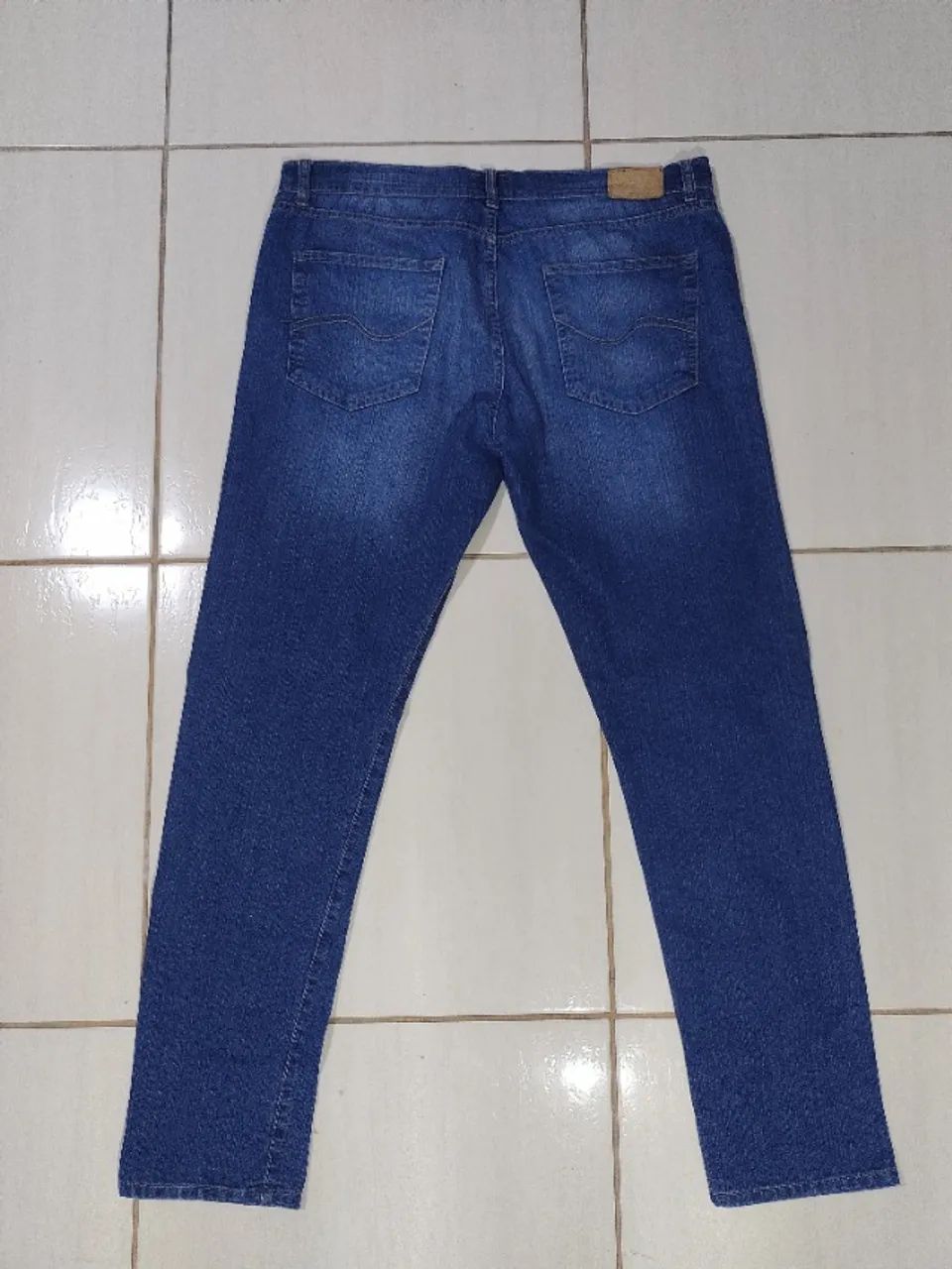 Calça jeans masculina - tamanho 46 - Foto 4