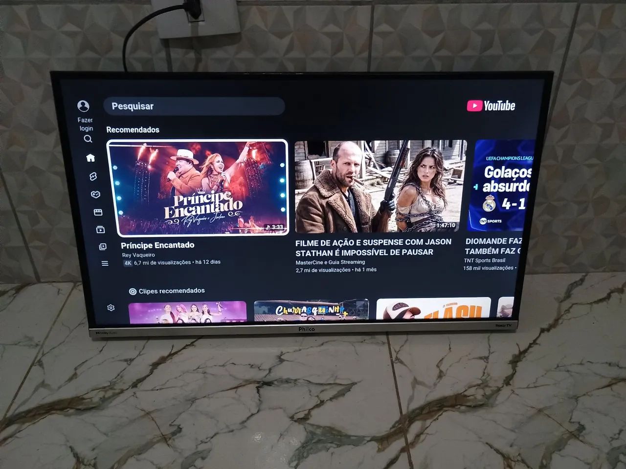 Tv Philco 32 polegadas smart roku tv Dolby áudio  - Foto 4
