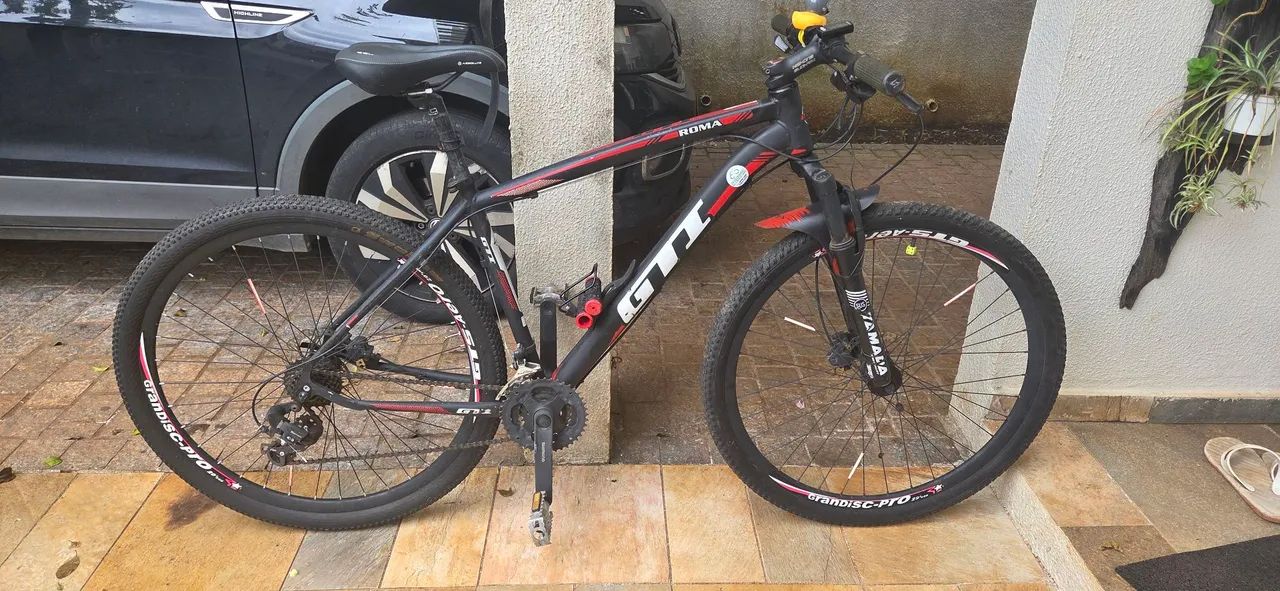 Bike aro 29 completa vários acessórios