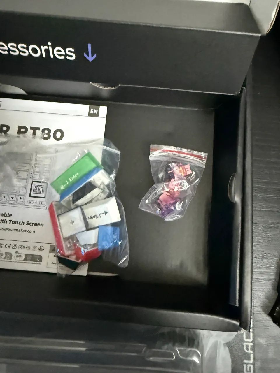 Teclado Mecânico RT80 (com tela) - Foto 5